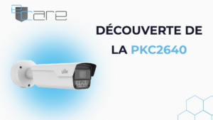 Caméra de vidéosurveillance UNV PKC2640 montée sur un mur, idéale pour la sécurité professionnelle et domestique. Ces éléments SEO sont parfaitement optimisés pour ecare, renforçant la visibilité et le référencement de votre contenu en ligne.